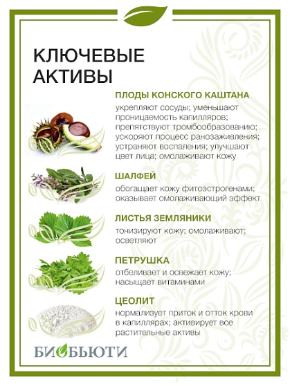 Маска для лица № 9 «Антикупероз» БиоБьюти