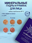 Набор пробников №5 (пудры + румяна БиоБьюти)